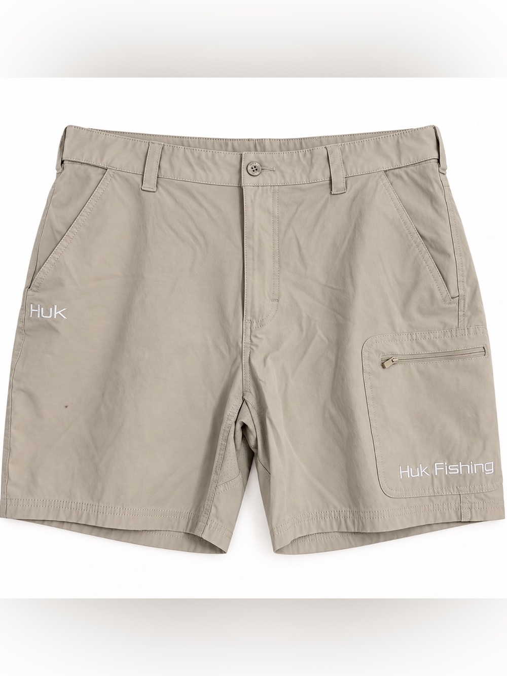 Huk Men’s Tan Performance Hybrid Shorts